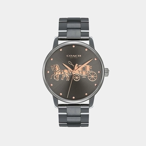 Grand Women Quartz Grey Dial Analog Stainless Steel Watch 14502924 women watches best women watches affordable women's watches branded women watches