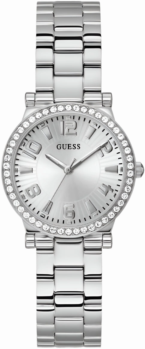 Guess Fawn Silver Dial Stainless Steel Watch GW0686L1 