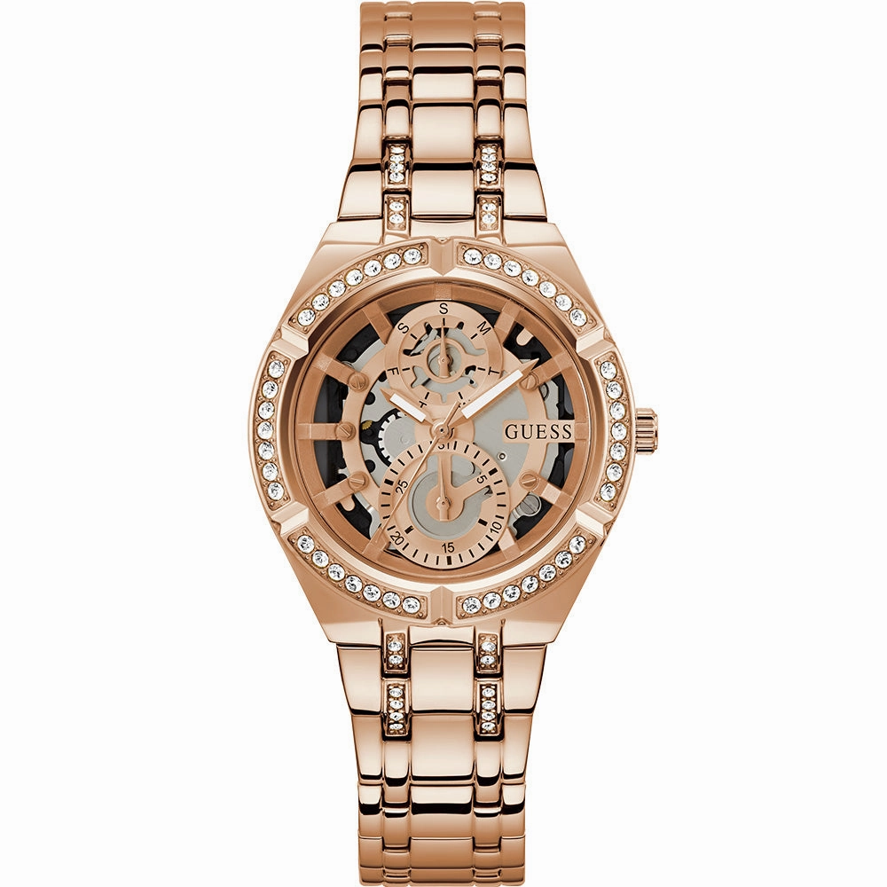 Guess GW0604L3 Allara Multi-Function stainless steel watch clasp High quality stainless steel watch