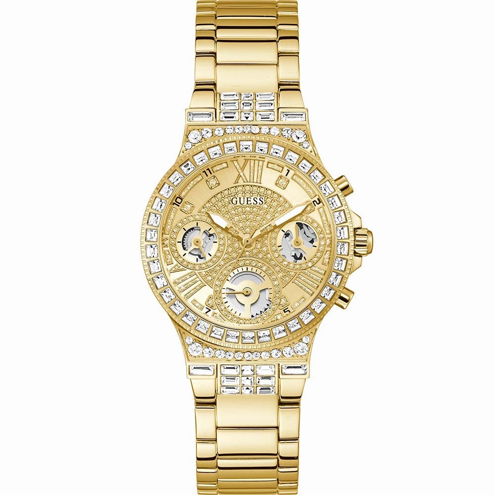 Guess Moonlight GW0320L2 Multi-Function stainless steel watch clasp High quality stainless steel watch