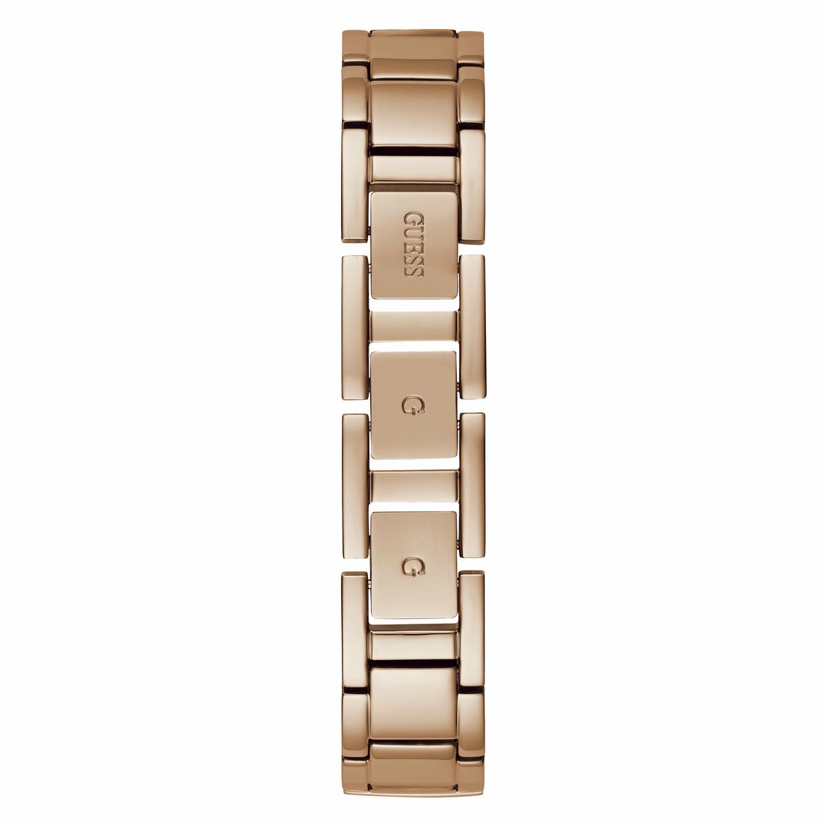 Guess Treasure Rose Gold Dial Stainless Steel Watch GW0476L3