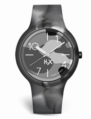 H2X - One 43mm (Orologio con 4 cifre arabe, 12 colori disponibili)