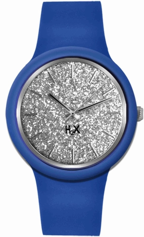 H2X Glitter 34mm Blu P-SB430LB1 men's watches,best men's watches