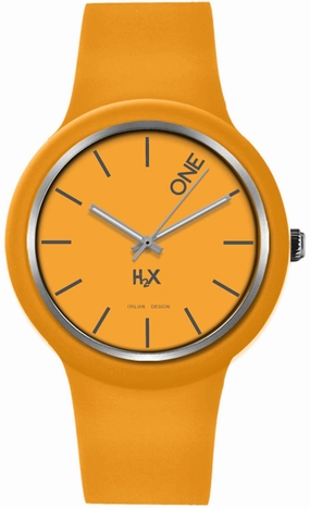 H2X One 42mm Gent Arancione Unisex cod. P-SO430UO2 men's watches,best men's watches