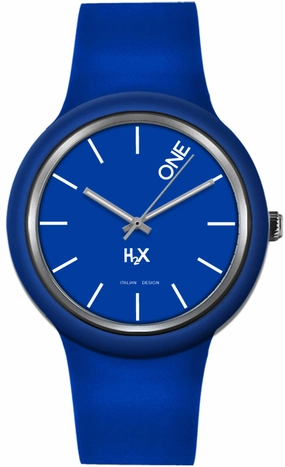 H2X One 42mm Gent Blu Unisex cod. P-SB430UB1 men's watches,best men's watches