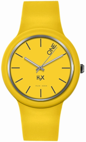 H2X One 42mm Gent Giallo Unisex cod. P-SY430UY1 men's watches,best men's watches