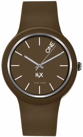 H2X One 42mm Gent Marrone Unisex cod. P-SM430UM4 men's watches,best men's watches