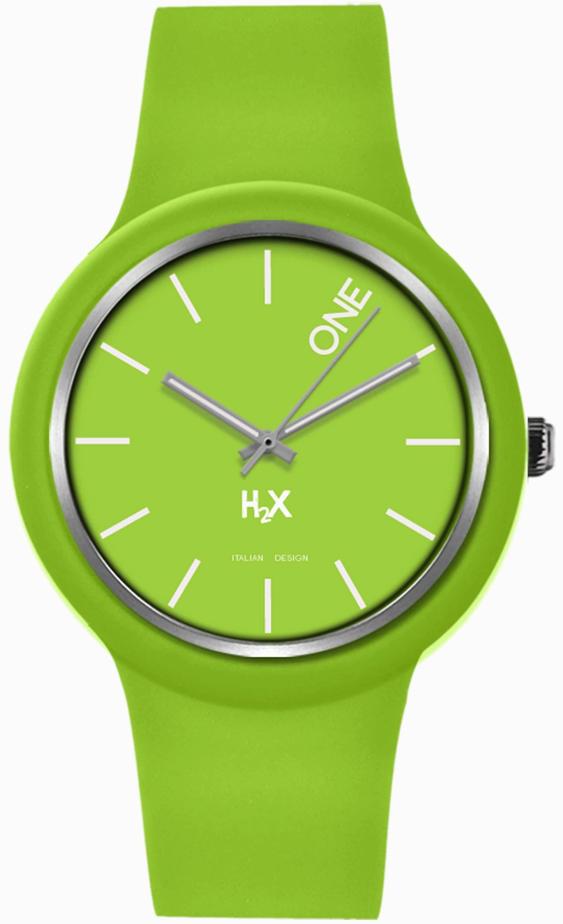 H2X One 42mm Gent Verde Unisex cod. P-SV430UV5 men's watches,best men's watches