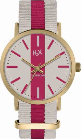 H2X Tidy 39mm Bianco-Rosso Unisex cod. P-FG415XL6 men's watches,best men's watches