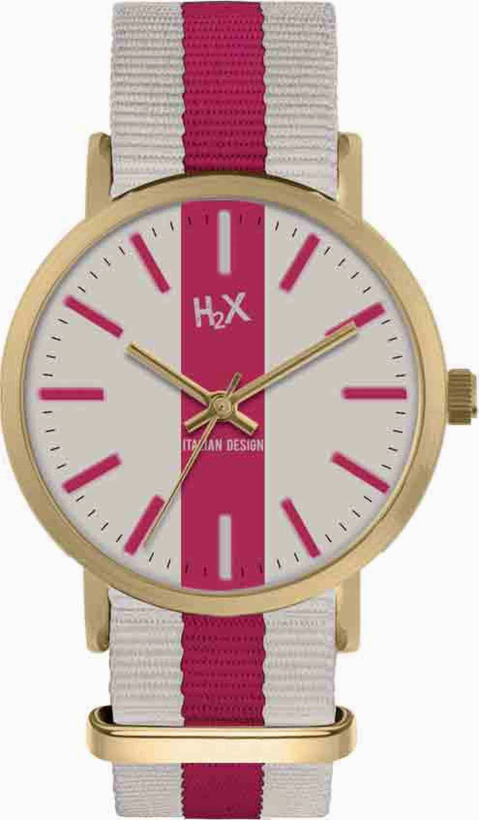 H2X Tidy 39mm Bianco-Rosso Unisex cod. P-FG415XL6 men's watches,best men's watches