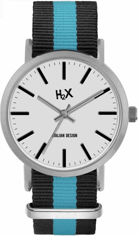 H2X Tidy 39mm Nero-Azzuro Unisex cod. P-FA415XI2 men's watches,best men's watches