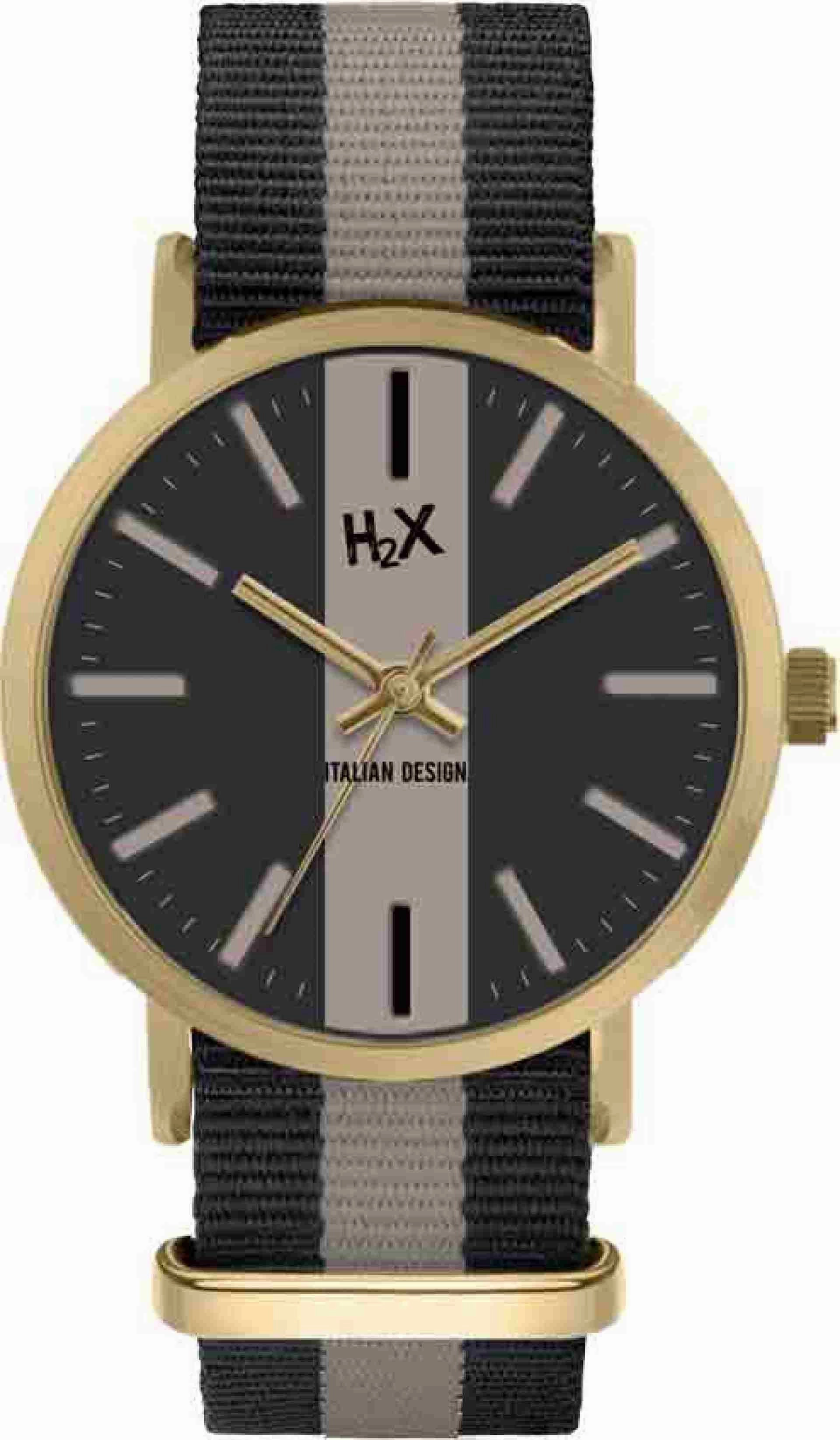 H2X Tidy 39mm Nero-Marrone Unisex cod. P-FG415XL3 men's watches,best men's watches