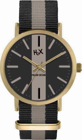 H2X Tidy 39mm Nero-Marrone Unisex cod. P-FG415XL3 men's watches,best men's watches
