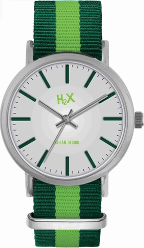 H2X Tidy 39mm Verde Unisex cod. P-FA415XI4 men's watches,best men's watches