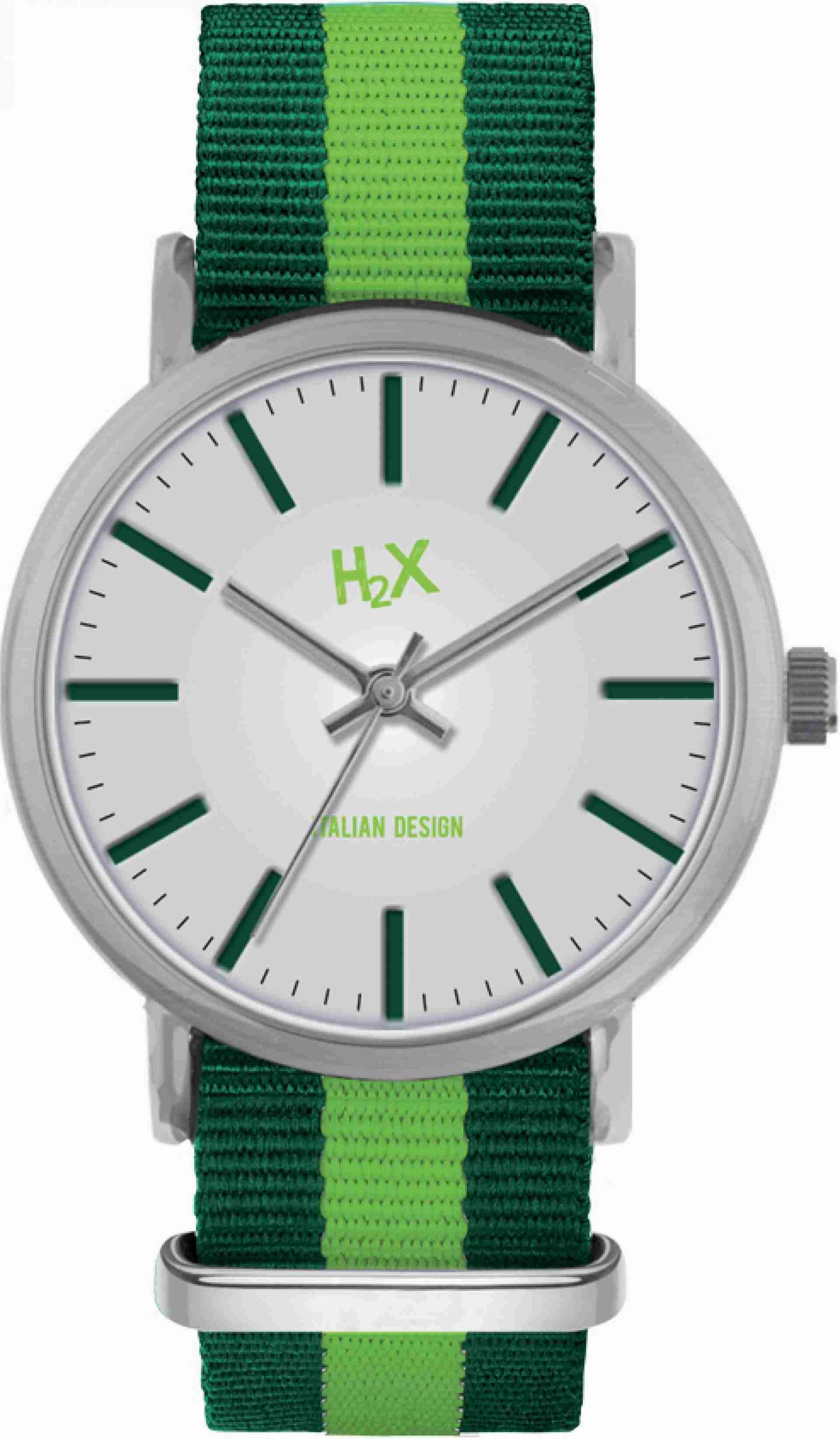 H2X Tidy 39mm Verde Unisex cod. P-FA415XI4 men's watches,best men's watches