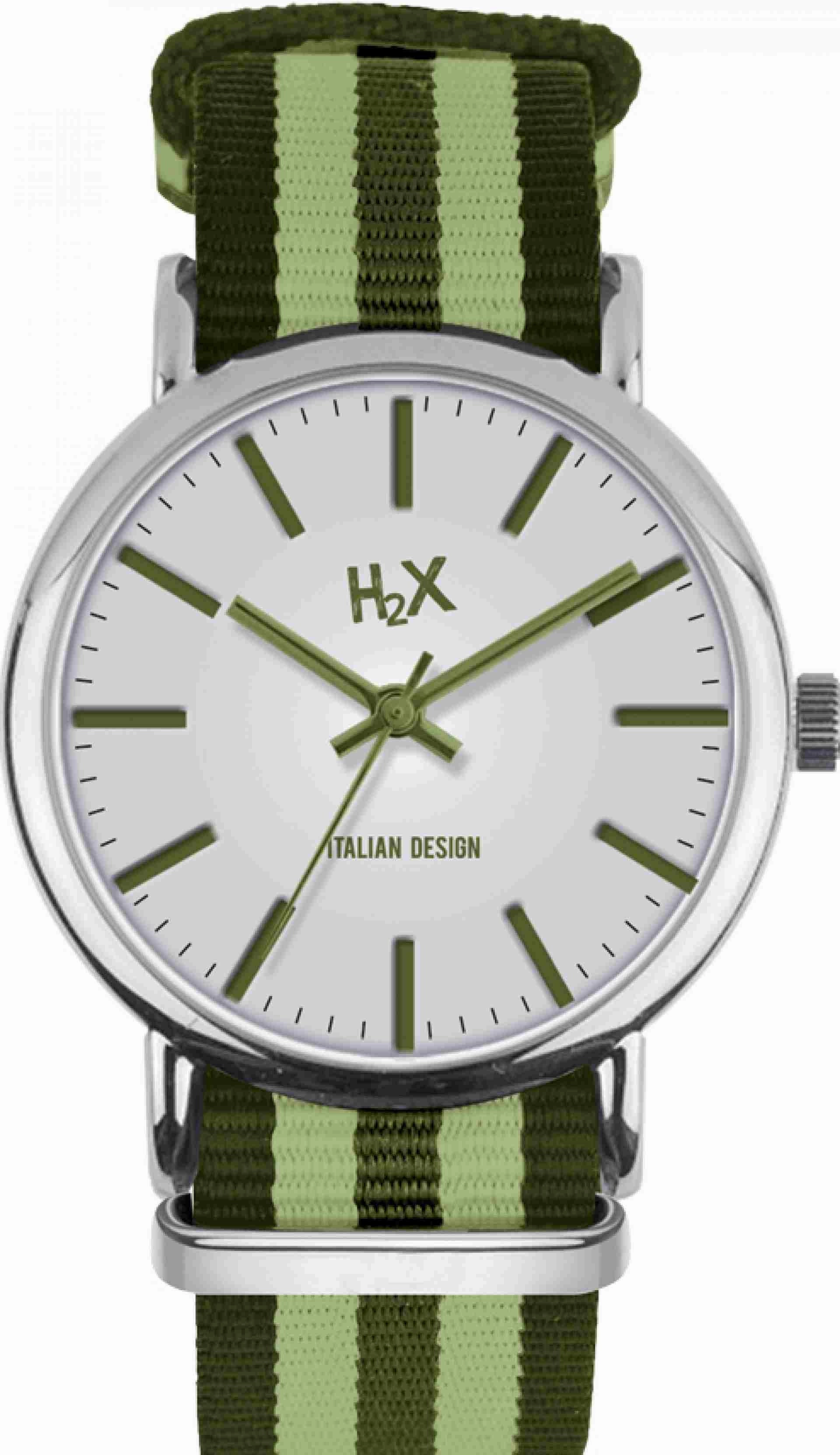 H2X Tidy 39mm Verde Unisex cod. P-FA415XI7 men's watches,best men's watches