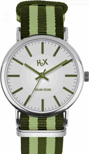 H2X Tidy 39mm Verde Unisex cod. P-FA415XI7 men's watches,best men's watches