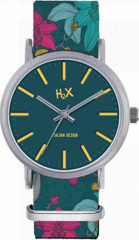 H2X Tidy 39mm Verde Unisex cod. P-FA415XS1 men's watches,best men's watches
