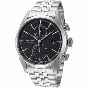 Hamilton Men's Auto Watch - American Classic Spirit Of Liberty Black Dial | H32416131,automatic watch,automatic watches for men,automatic watches for women,luxury automatic watch,minimalist automatic watch,dress automatic watch,vintage automatic watch,aut