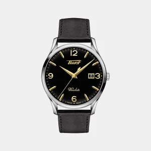 Heritage Visodate Men Analog Leather Watch T1184101605701 budget    watches    watches classic