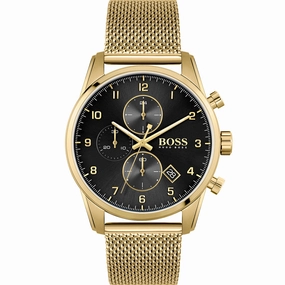 Hugo Boss Skymaster 1513838 Chronograph stainless steel watch clasp High quality stainless steel watch
