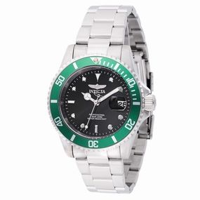 Invicta Men's Dive Watch - Pro Diver Quartz Black Dial Green Rotating Bezel | 47353 Luxury Quartz Watch Quartz Watch Sale