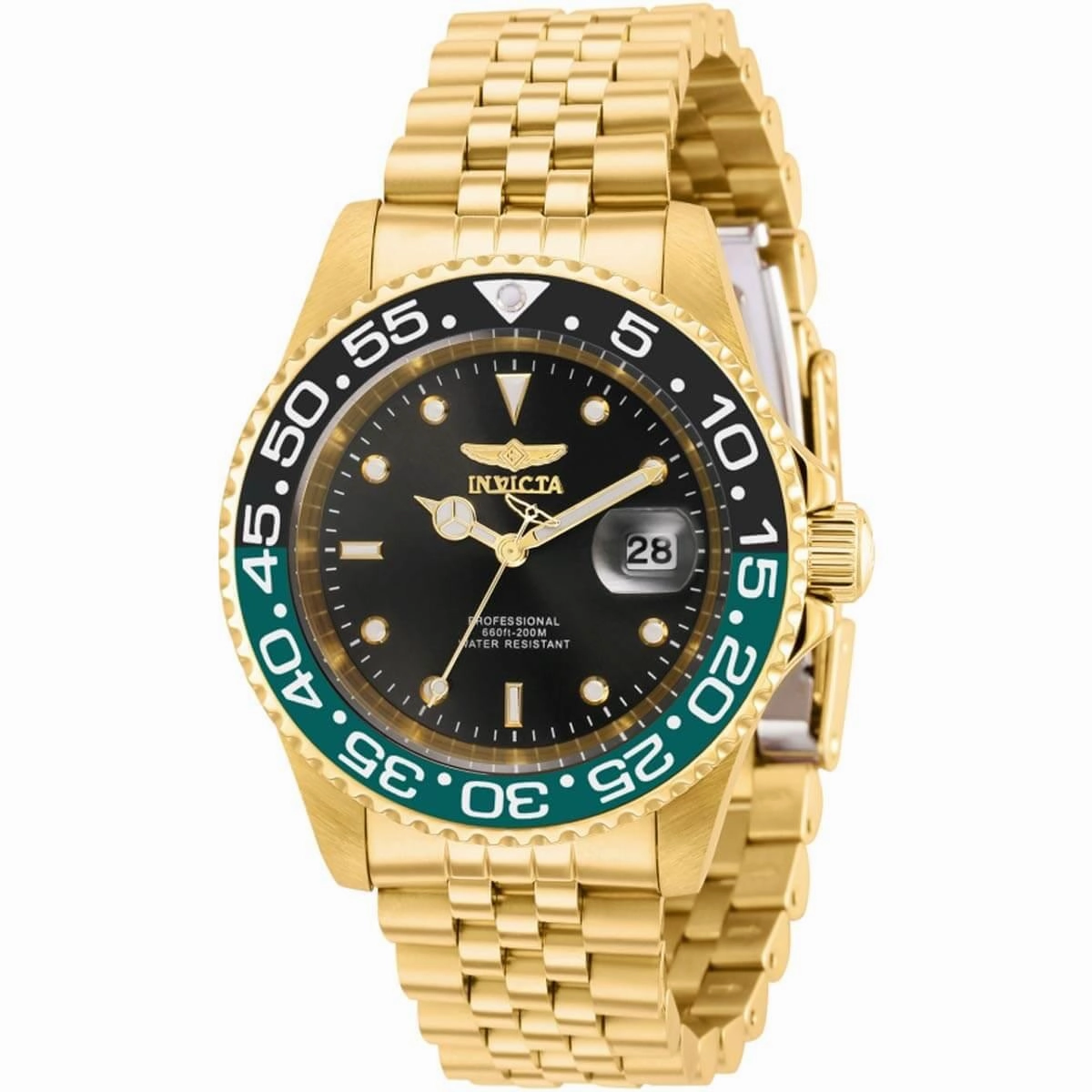 Invicta Men's Quartz Watch - Pro Diver Yellow Gold Stainless Steel Bracelet | 36043 Luxury Quartz Watch Quartz Watch Sale