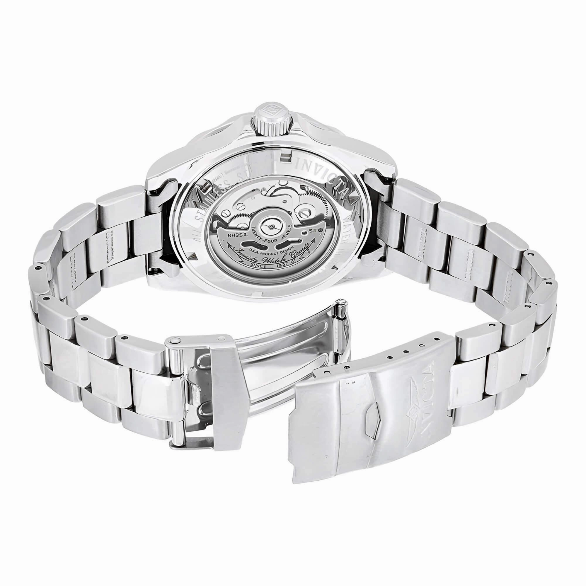 Invicta Men's Stainless Steel Automatic Watch - Pro Diver Blue Dial Date | 9094