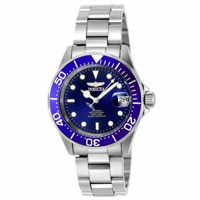 Invicta Men's Stainless Steel Automatic Watch - Pro Diver Blue Dial Date | 9094,automatic watch,automatic watches for men,automatic watches for women,luxury automatic watch,minimalist automatic watch,dress automatic watch,vintage automatic watch,automatic