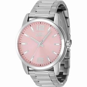 Invicta Men's Watch - Celestial Pink Dial Silver Stainless Steel Bracelet | 48497 men's watches best men's watches under $500 affordable men's watches men watches classic