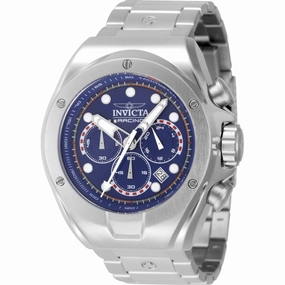 Invicta Men's Watch - Invicta Racing Chronograph Blue Dial Silver Bracelet | 47745 