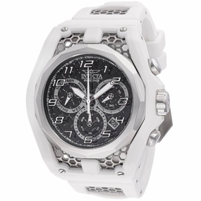 Invicta Men's Watch - Invicta Racing Chronograph White, Silver Tone Strap | 47209 men's watches best men's watches under $500 affordable men's watches men watches classic