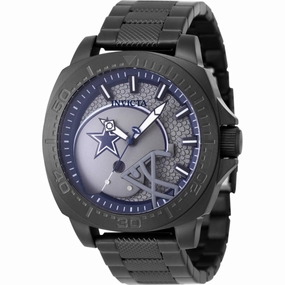 Invicta Men's Watch - NFL Dallas Cowboys Quartz Grey and Blue Dial Bracelet | 47867 