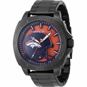 Invicta Men's Watch - NFL Denver Broncos Quartz Orange, Blue and White Dial | 47883 