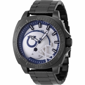 Invicta Men's Watch - NFL Indianapolis Colts Blue and Silver Dial Bracelet | 47896 men's watches best men's watches under $500 affordable men's watches men watches classic