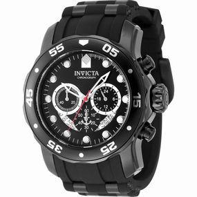 Invicta Men's Watch - Ocean Voyage Chronograph Quartz Black Dial Strap | 48668 men's watches best men's watches under $500 affordable men's watches men watches classic