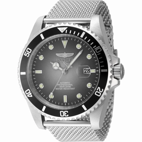 Invicta Men's Watch - Pro Diver Automatic Grey Dial Silver Tone Mesh Bracelet | 48629,automatic watch,automatic watches for men,automatic watches for women,luxury automatic watch,minimalist automatic watch,dress automatic watch,vintage automatic watch,aut