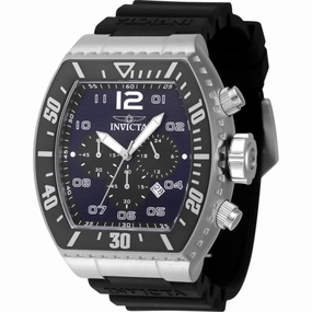 Invicta Men's Watch - Pro Diver Quartz Chronograph Blue and Black Dial Strap | 47281 Luxury Quartz Watch Quartz Watch Sale