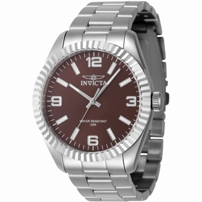 Invicta Men's Watch - Specialty Quartz Copper Dial Silver Tone Bracelet | 47452 Luxury Quartz Watch Quartz Watch Sale