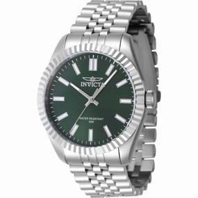 Invicta Men's Watch - Specialty Quartz Green Dial Stainless Steel Bracelet | 47480 Luxury Quartz Watch Quartz Watch Sale