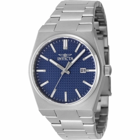 Invicta Men's Watch - Speedway Quartz Blue Dial Stainless Steel Bracelet Date | 48390 