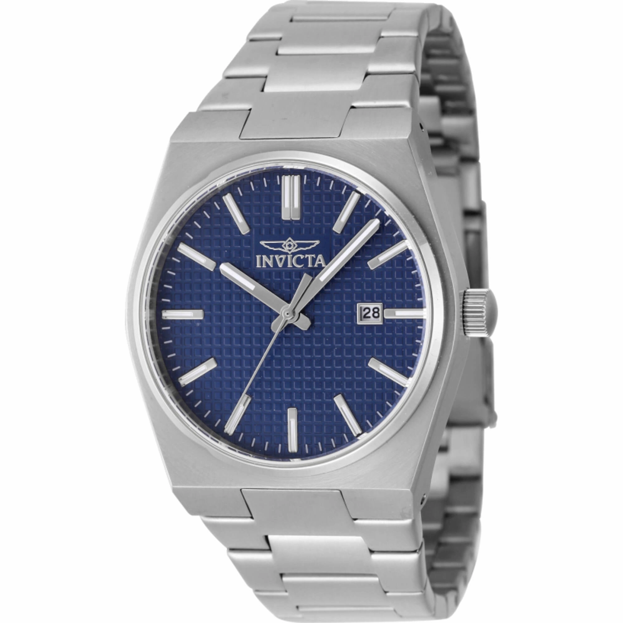 Invicta Men's Watch - Speedway Quartz Blue Dial Stainless Steel Bracelet Date | 48390 