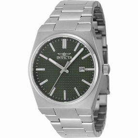 Invicta Men's Watch - Speedway Quartz Green Dial Stainless Steel Bracelet | 48392 