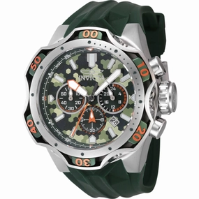 Invicta Men's Watch - Venom Chronograph Light Green and Green Dial Strap | 47759 