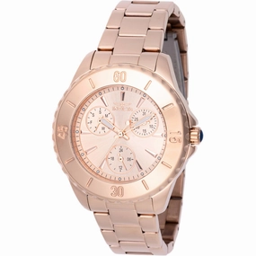 Invicta Women's Watch - Angel Day-Date Rose Gold Stainless Steel Bracelet | 48403 Luxury Quartz Watch Quartz Watch Sale