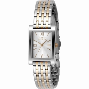 Invicta Women's Watch - Angel Quartz Silver Brass Dial Two Tone Steel Bracelet | 48148 Luxury Quartz Watch Quartz Watch Sale