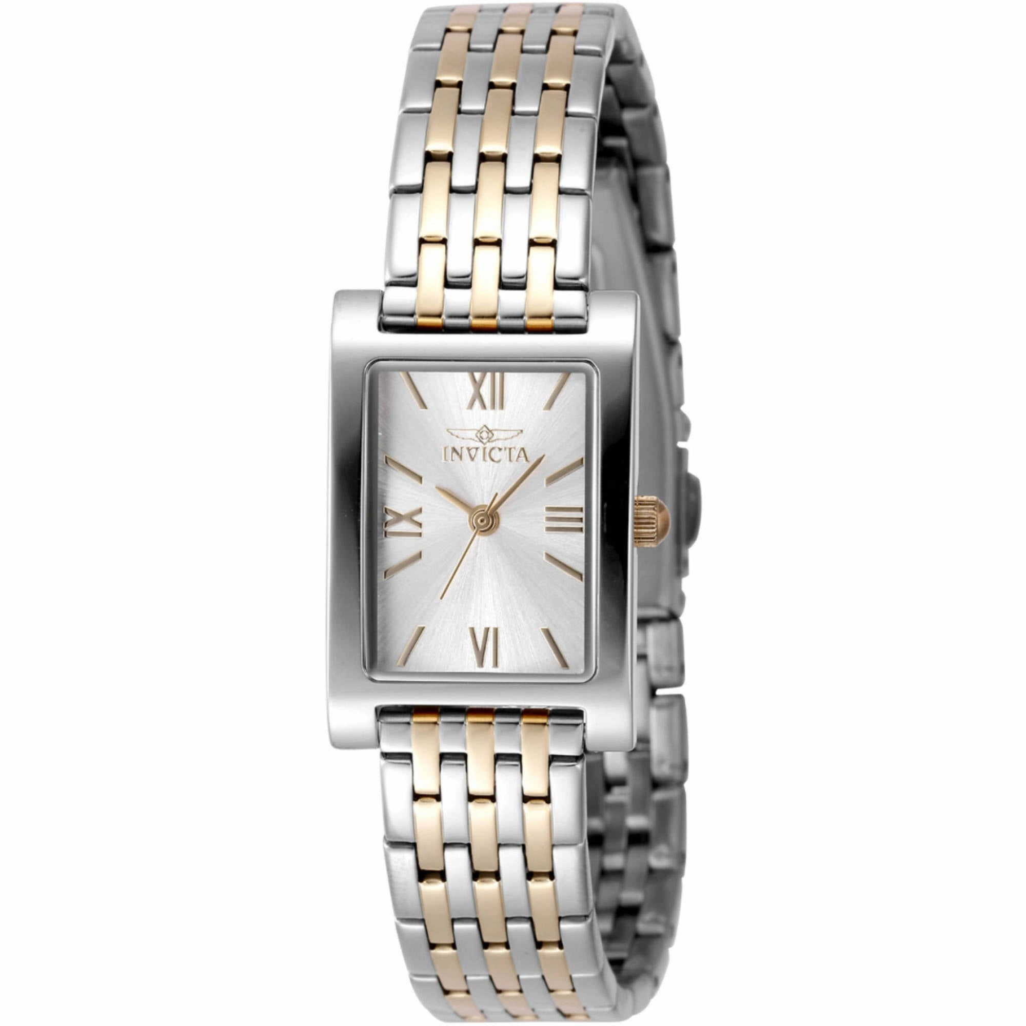 Invicta Women's Watch - Angel Quartz Silver Brass Dial Two Tone Steel Bracelet | 48148 Luxury Quartz Watch Quartz Watch Sale