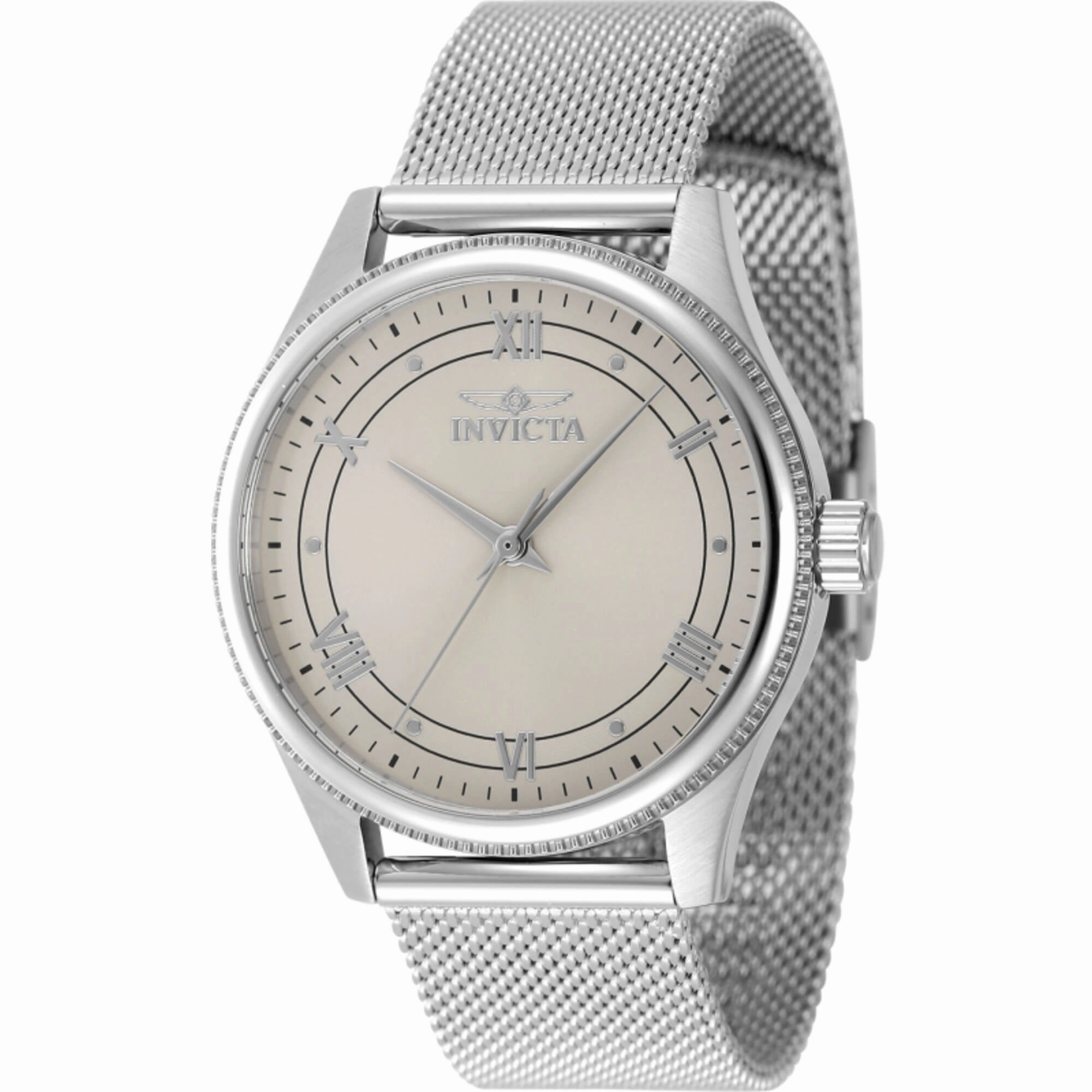 Invicta Women's Watch - Celestial Quartz Ivory Dial Silver Steel Bracelet | 48486 Luxury Quartz Watch Quartz Watch Sale