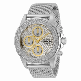 Invicta Women's Watch - Pro Diver Quartz Chronograph Silver Mesh Bracelet | 32934 Luxury Quartz Watch Quartz Watch Sale