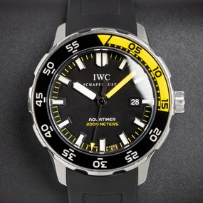 IWC Aquatimer Automatic 200 IW356802 affordable sports watches lightweight cycling smart running swimming sports watches